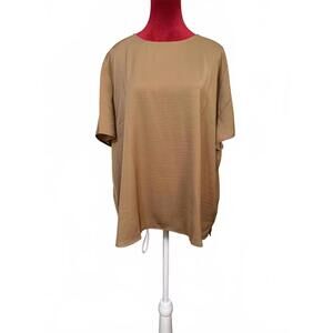 Banana Republic Women's Tunic Top XL Beige